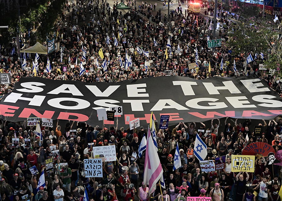 Demo tegen Bibi 2025