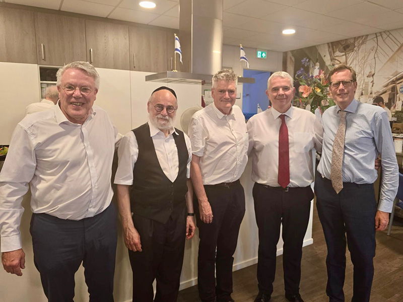 afscheid Isr. ambassadeur
