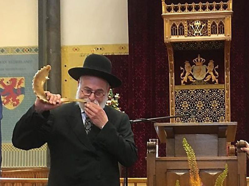 sjofar in Ridderzaal sjofar in Ridderzaal