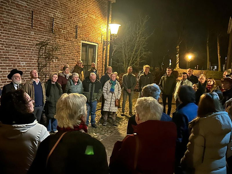 Elburg pro-Israel wandeling