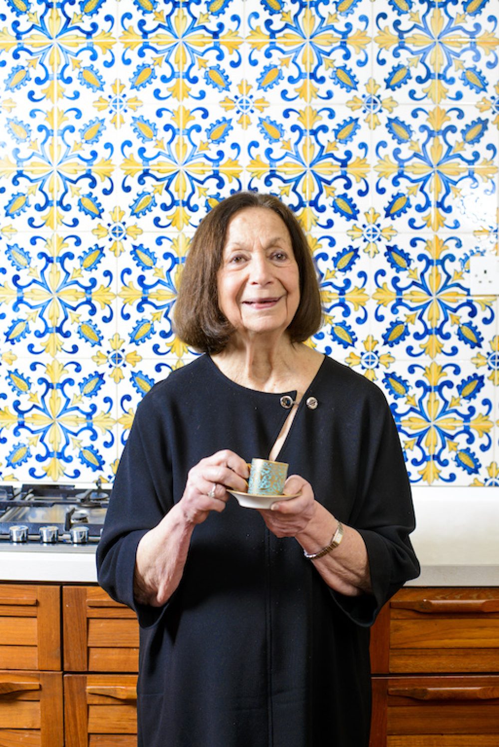 Claudia Roden photographed by Jamie Lau for Waitrose magazine