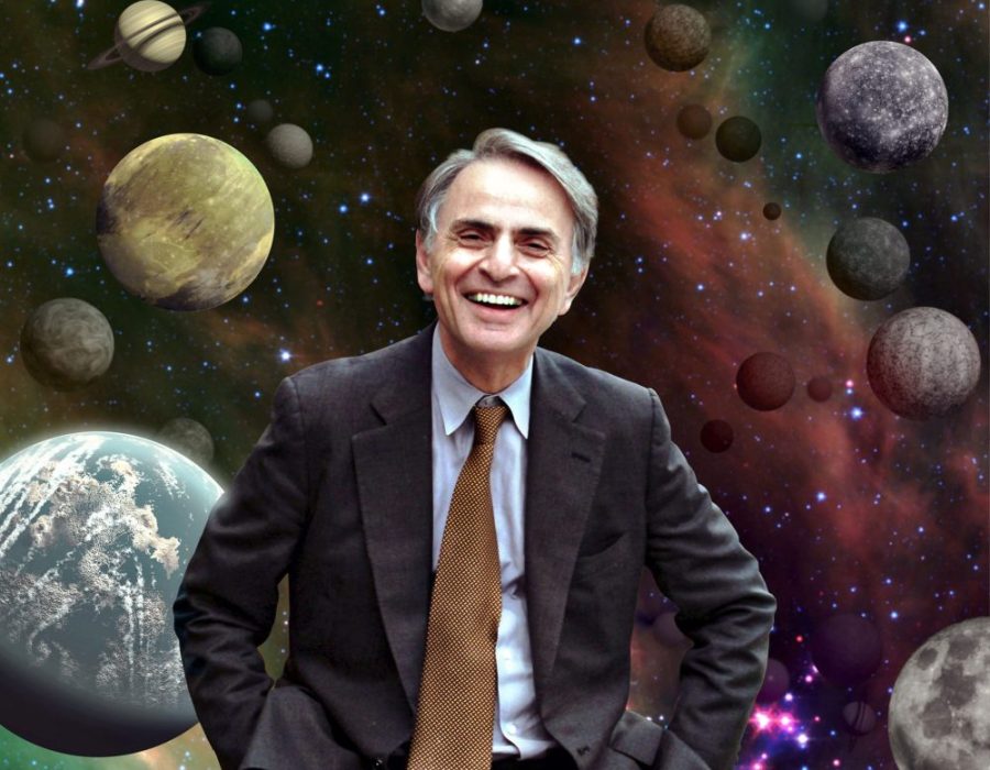 Carl Sagan in 1994   FOTO: Michael Okoniewski/Alamy