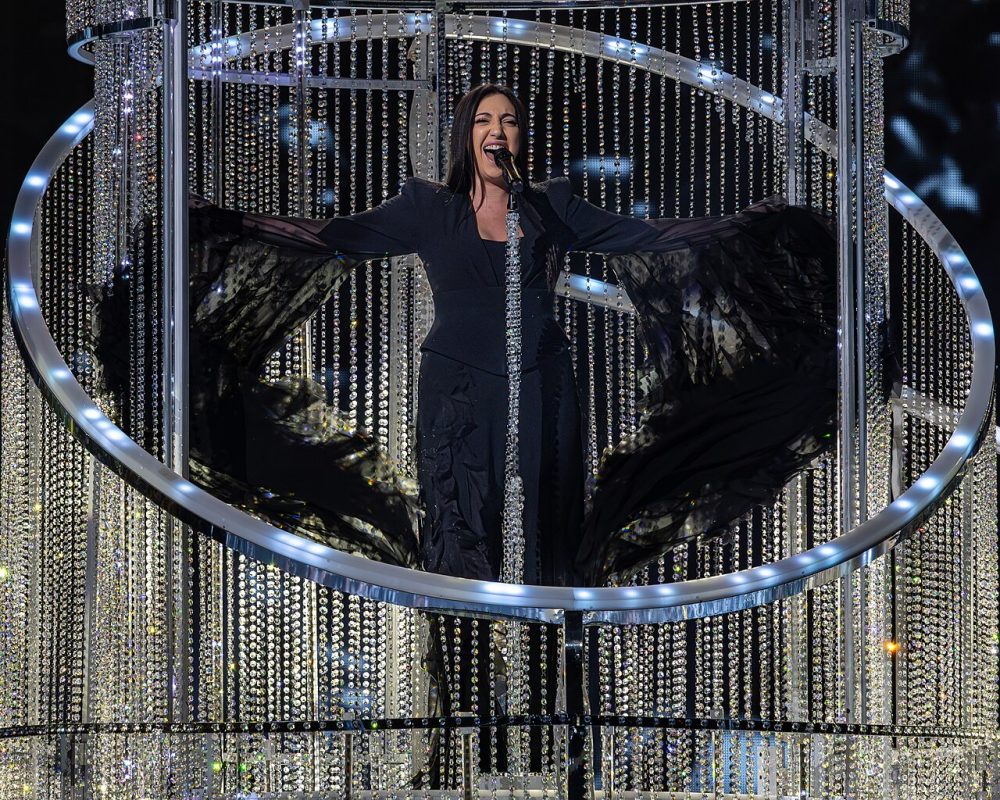 Yuval Raphael werd vorig jaar tweede op het Eurovisie Songfestival en was de onbetwiste lieveling van het Europese televisiepubliek - Foto: Wikimedia Commons