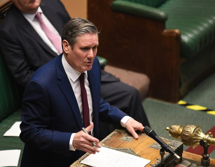 Sir Keir Starmer in het Brtise Lagerhuis - Foto: UK Parliament