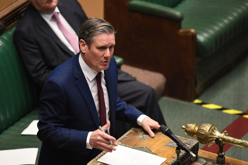 Sir Keir Starmer in het Brtise Lagerhuis - Foto: UK Parliament