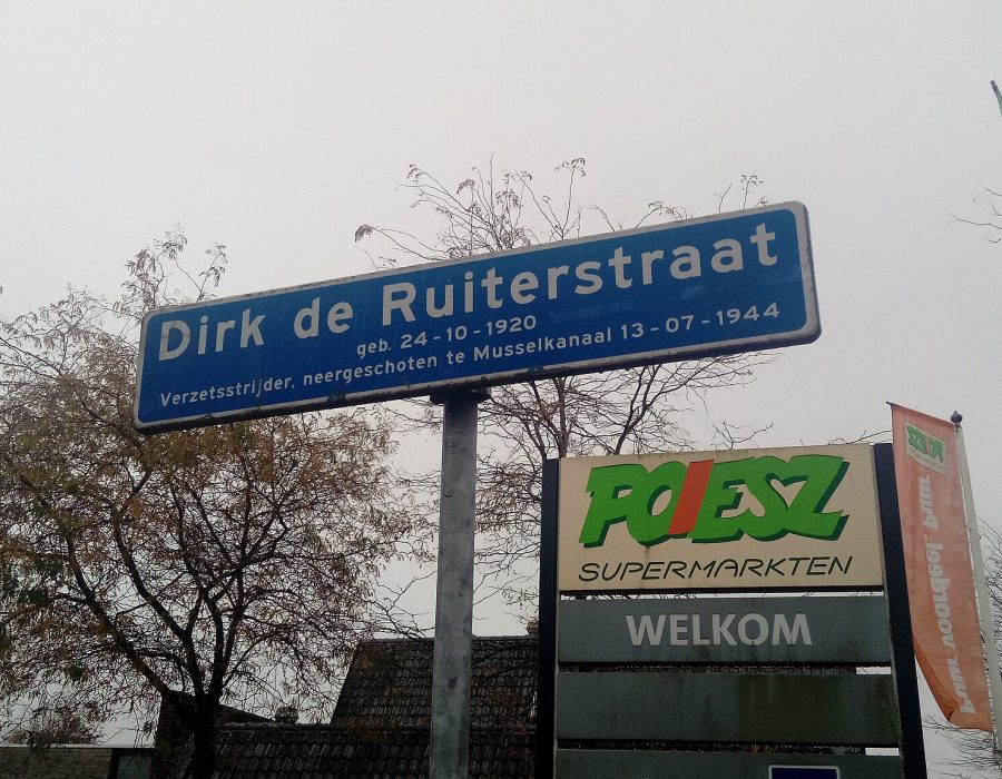 Een van de talloze naar verzetshelden genoemde straten in ons land - Foto: Wikimedia Commons