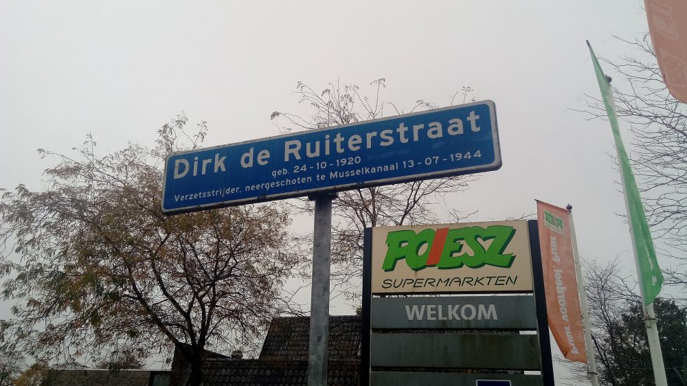 Een van de talloze naar verzetshelden genoemde straten in ons land - Foto: Wikimedia Commons