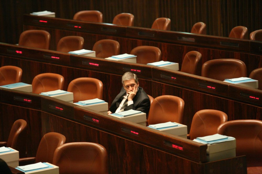 Meretz head Yossi Beilin