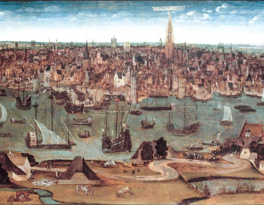 Anoniem, Antwerpia in Brabancia ca. 1540