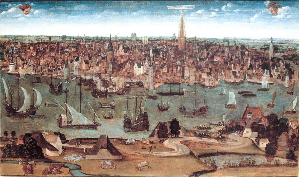 Anoniem, Antwerpia in Brabancia ca. 1540