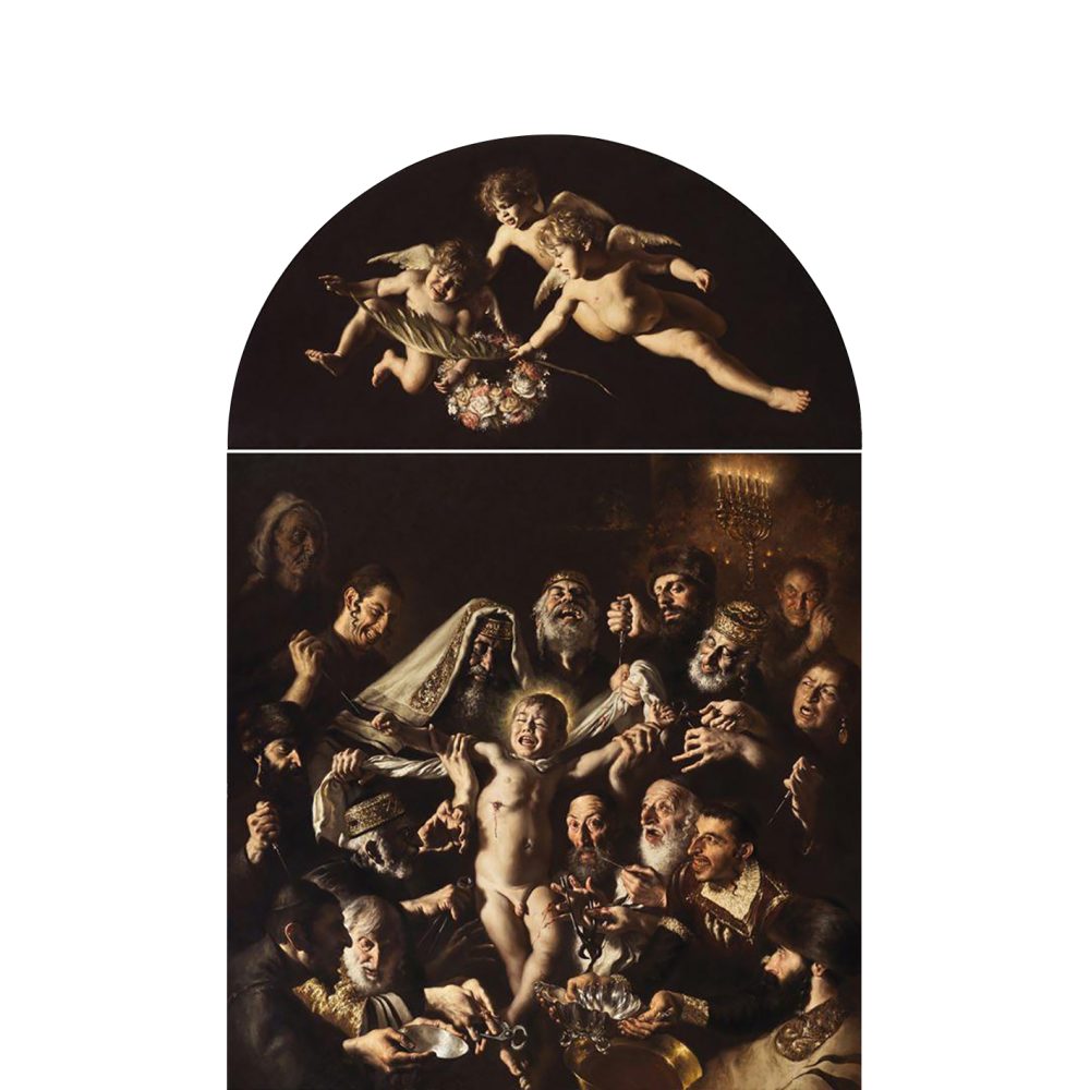 Beeld-bij-Gesprek-van-de-Dag-Giovanni-Gasparro-Het-martelaarschap-van-St.-Simon-van-Trente-2019-2020