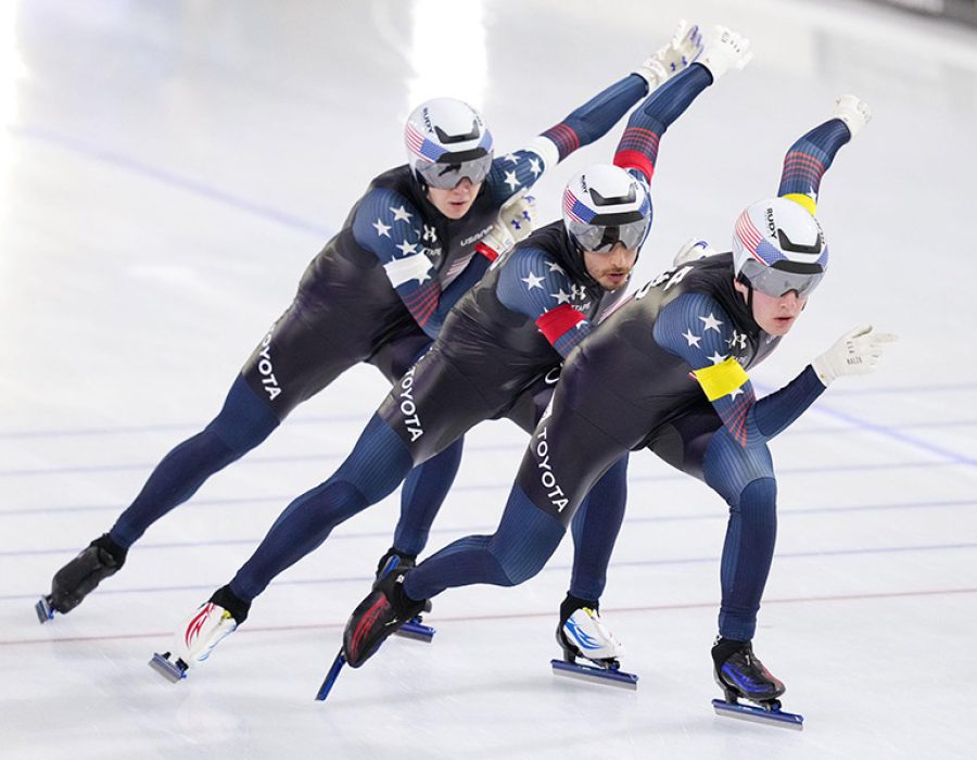 Emery Lehman in 2023 in Heerenveen – Foto: Douwe Bijlsma/Orange Pictures/Alamy)
