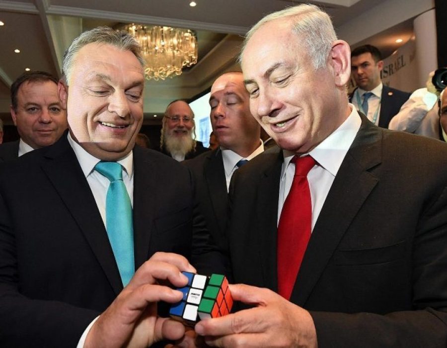 Orbán en Netanyahu in Boedapest - Foto: Haim Zach/GPO