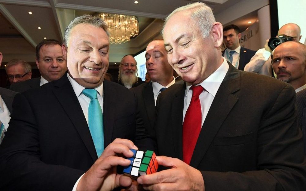 Orbán en Netanyahu in Boedapest - Foto: Haim Zach/GPO