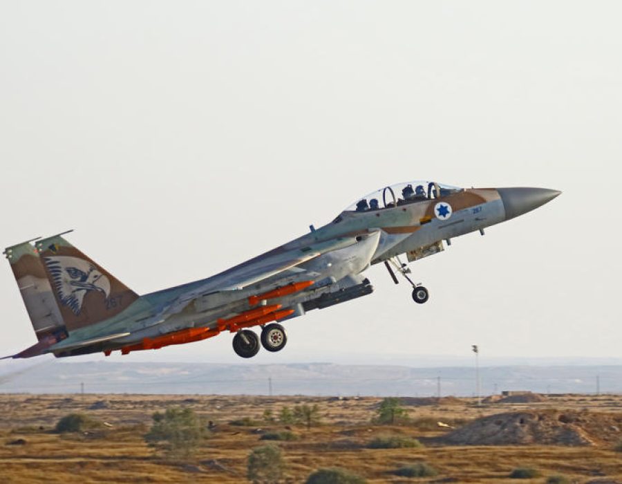 Een F-15I jachtbommenwerper van de Israëlische luchtmacht - Foto: Flash90