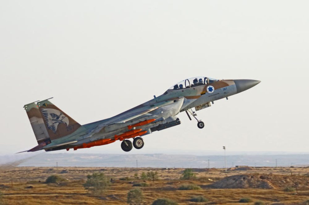 Een F-15I jachtbommenwerper van de Israëlische luchtmacht - Foto: Flash90