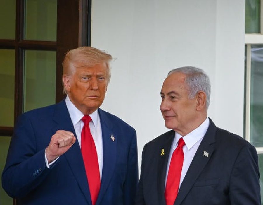 Trump en Netanyahu in het Witte Huis in april - Foto: Liri Agami/Flash90