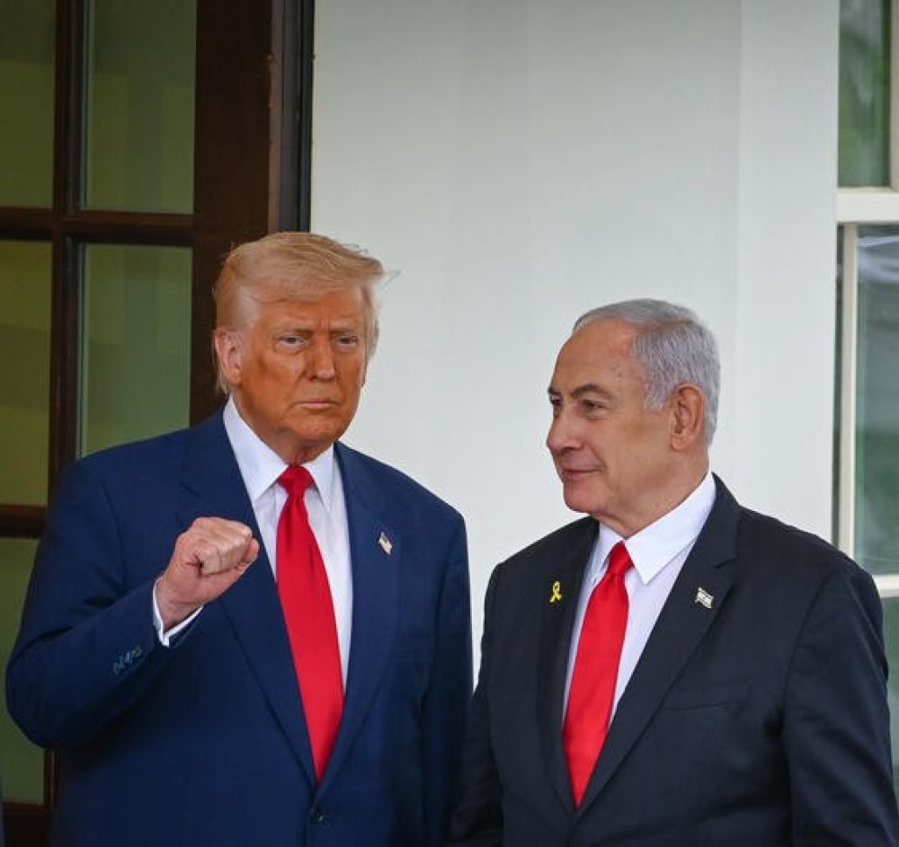 Trump en Netanyahu in het Witte Huis in april - Foto: Liri Agami/Flash90
