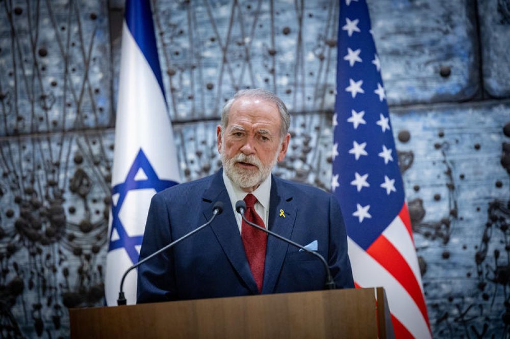 De Amerikaanse ambassadeur in Israël, Mike Huckabee - Foto: Chaim Goldberg/Flash90