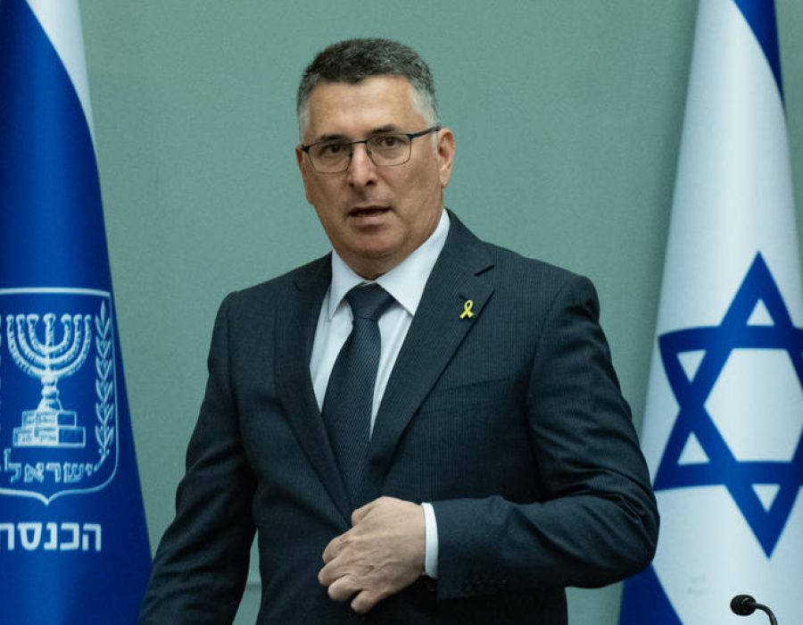 De Israëlische minister van Buitenlandse Zaken Gideon Sa'ar - Foto: Yonatan Sindel/Flash90