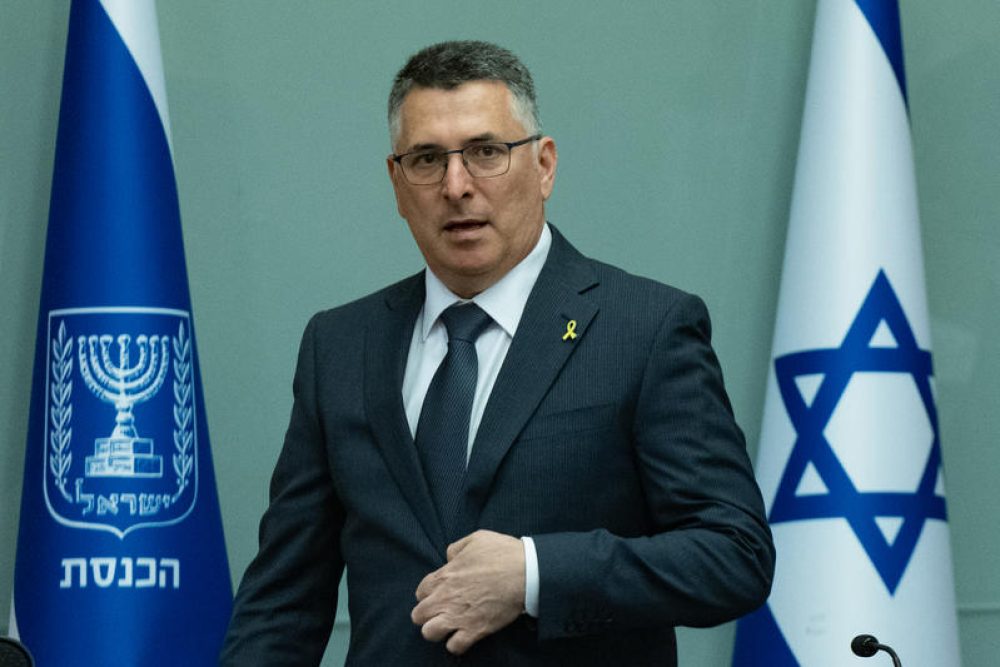 De Israëlische minister van Buitenlandse Zaken Gideon Sa'ar - Foto: Yonatan Sindel/Flash90