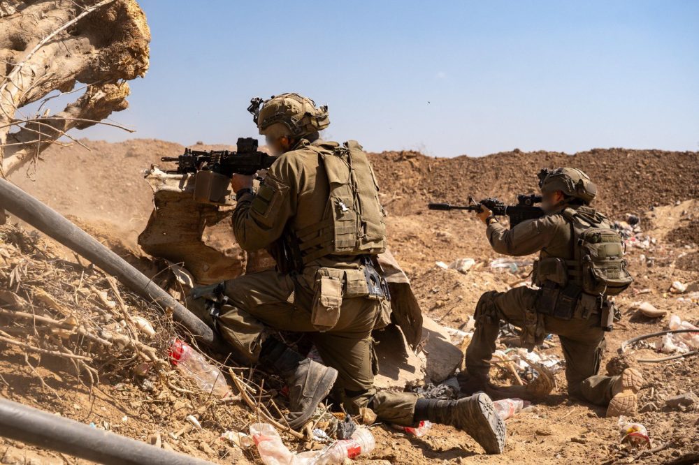 Israëlische soldaten maken jacht op Palestijnse terroristen in de Gazastrook - Foto: IDF, gedateerd 11 augustus