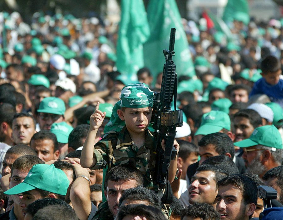 Thousands Rally In Gaza To Support Hamas Government