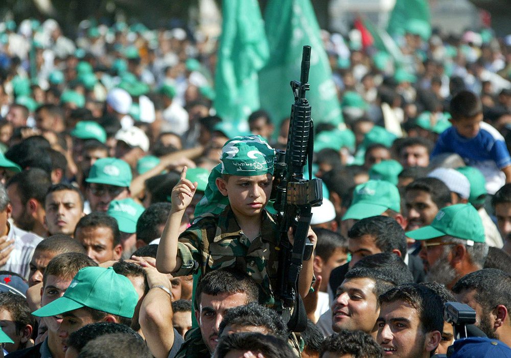 Thousands Rally In Gaza To Support Hamas Government