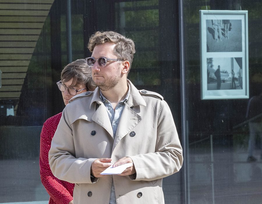 Harry S. Pettit in Rotterdam, september 2025. Foto: Bernard Blasband