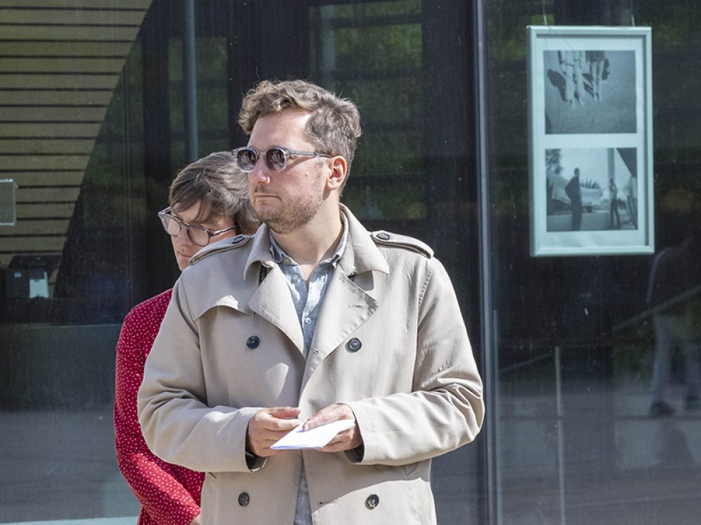 Harry S. Pettit in Rotterdam, september 2025. Foto: Bernard Blasband