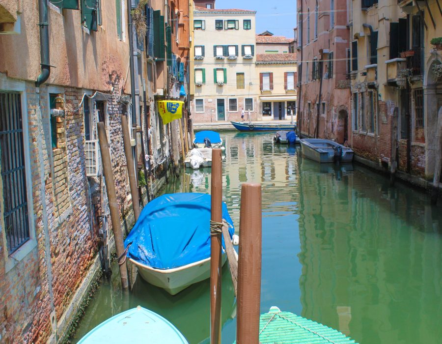 Kanaal tussen het Ghetto Novo en het Ghetto Novissimo