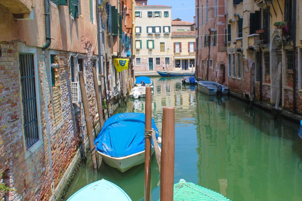 Kanaal tussen het Ghetto Novo en het Ghetto Novissimo
