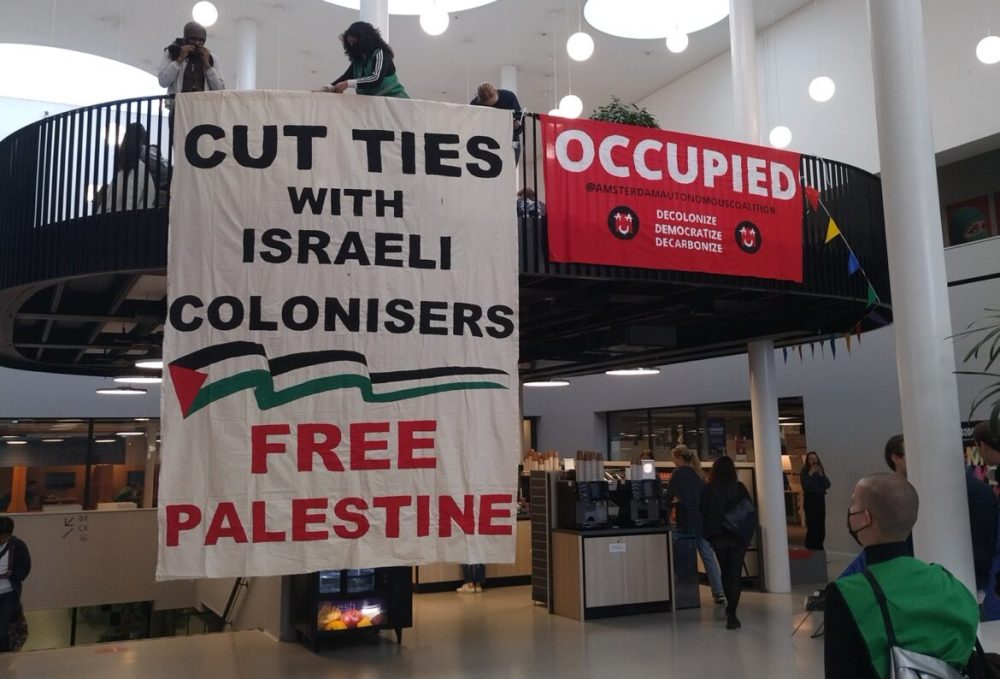 Klimaatbezetters_oproep_intifada_UvA_2023_Twitter-e1684453065733-1170x795-1