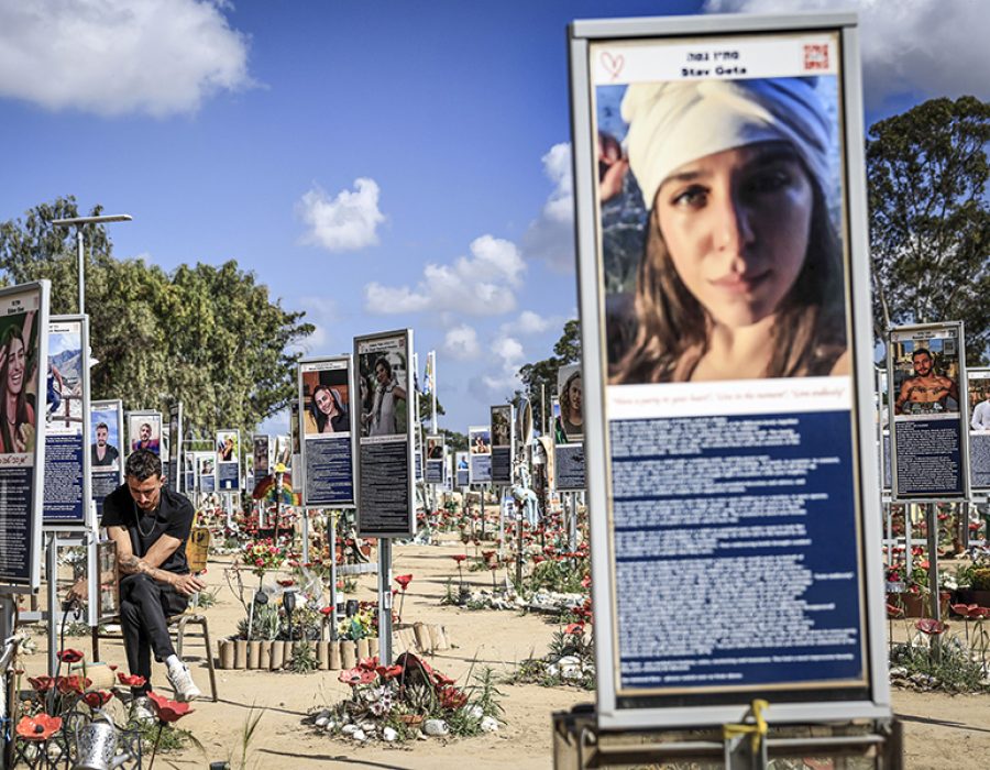 Op het Novafestivalterrein pleegden Palestijnse terroristen in enkele uren meer en ernstiger seksueel geweld dan de IDF in tweeënhalf jaar oorlog. Foto: Tsafrir Abayov/Flash90