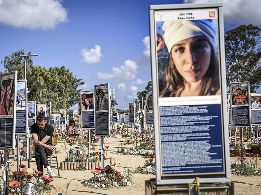 Op het Novafestivalterrein pleegden Palestijnse terroristen in enkele uren meer en ernstiger seksueel geweld dan de IDF in tweeënhalf jaar oorlog. Foto: Tsafrir Abayov/Flash90