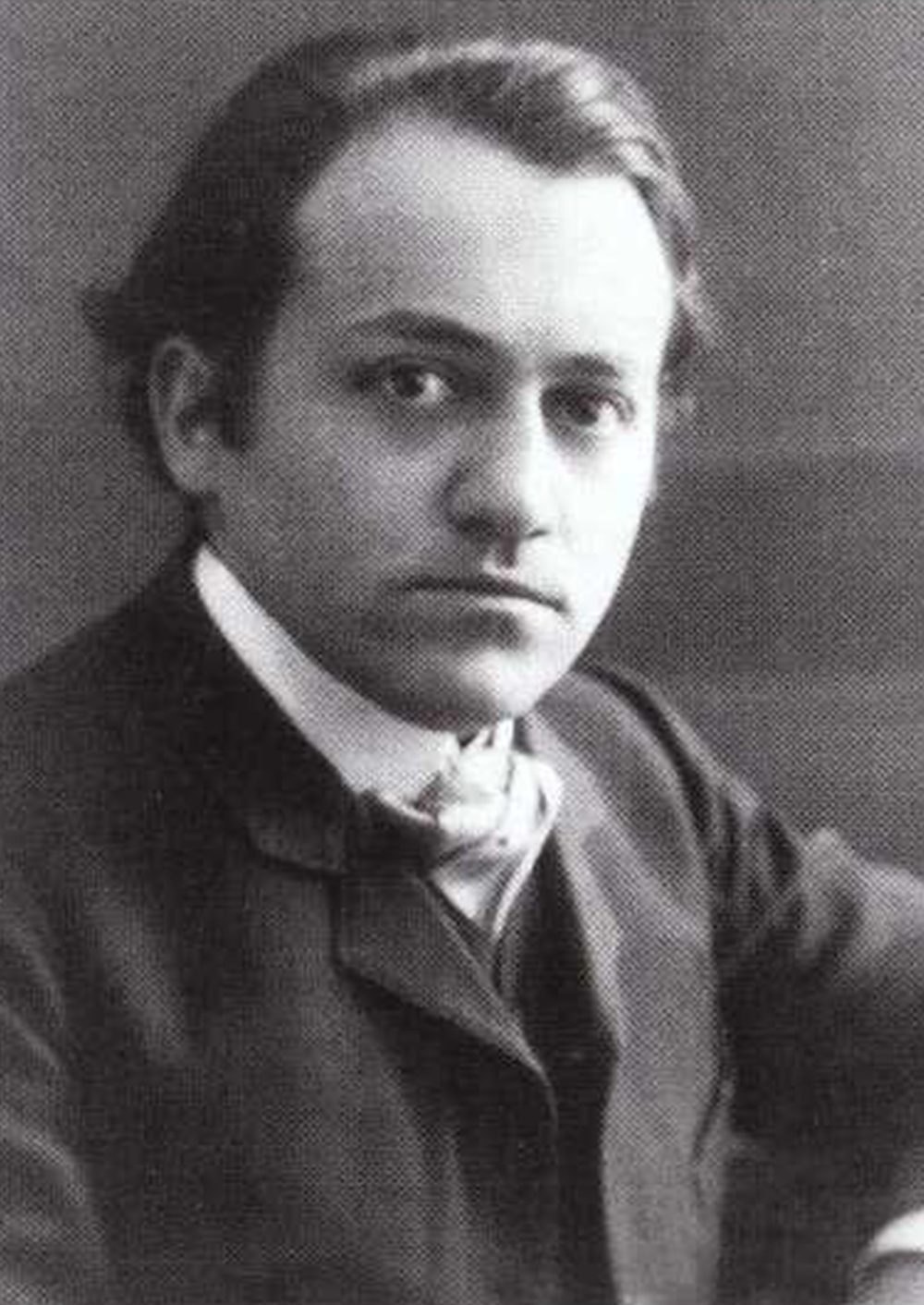 Portret van Bloch in 1904 op 20-jarige leeftijd FOTO: Bibliotheque Populaire et Universitaire de Genève