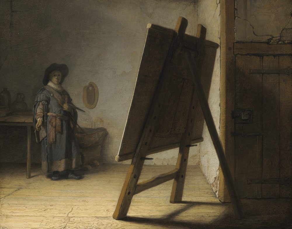 Rembrandt_The_Artist_in_his_studio