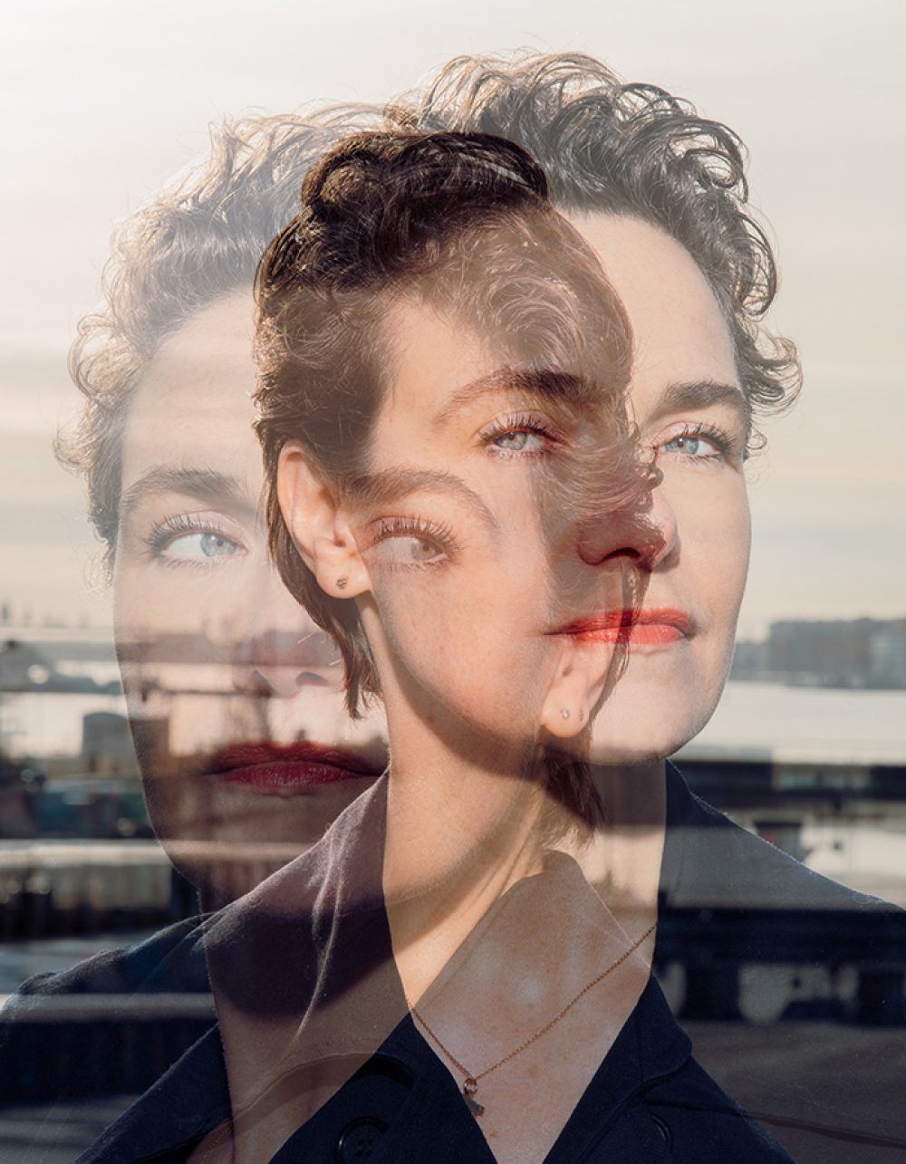 Campagnebeeld met portret van Gonny Gaakeer. Foto: Hilde Harshagen