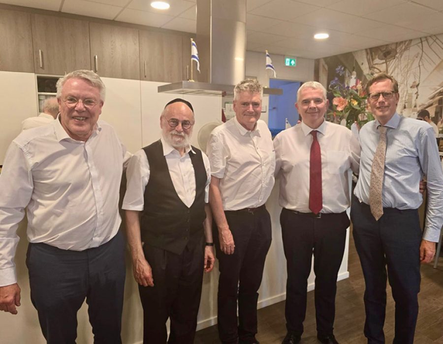 afscheid Isr. ambassadeur