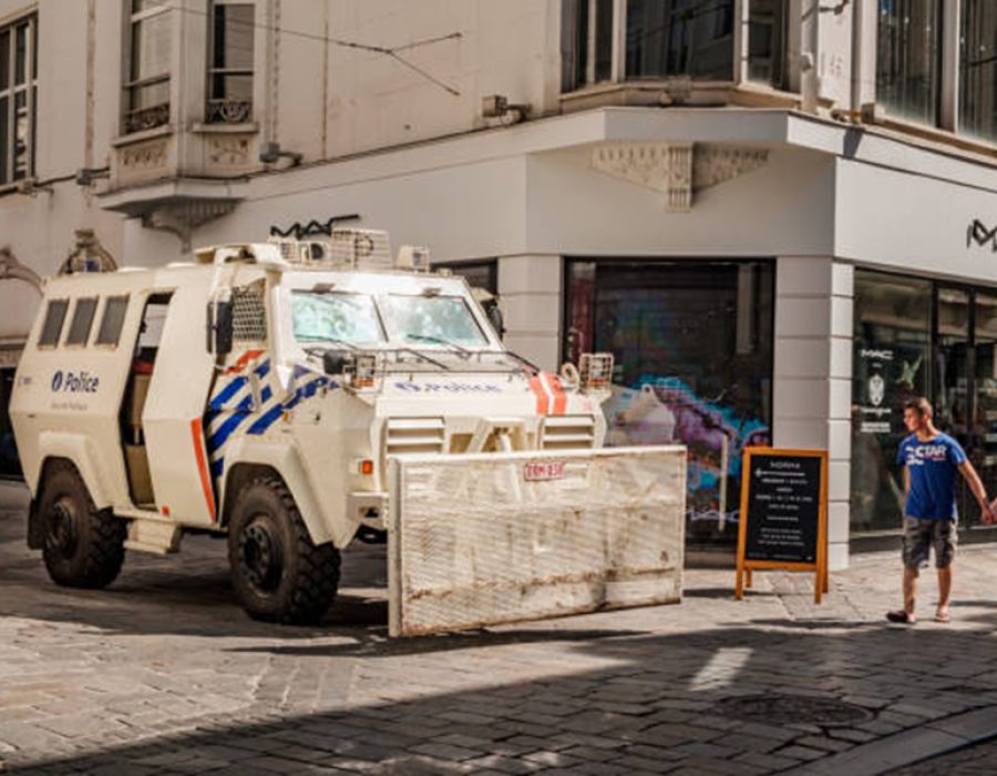 afzetting van de straat