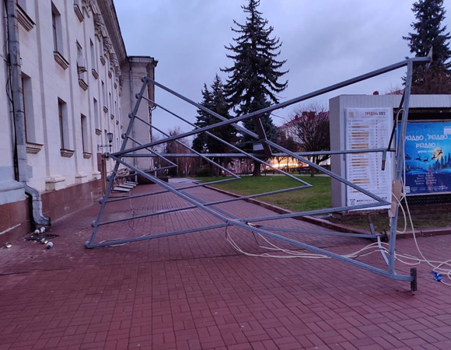 Antisemitisch vandalisme in Oekraïne