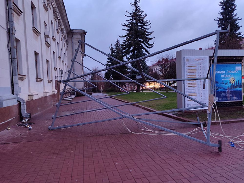 Antisemitisch vandalisme in Oekraïne