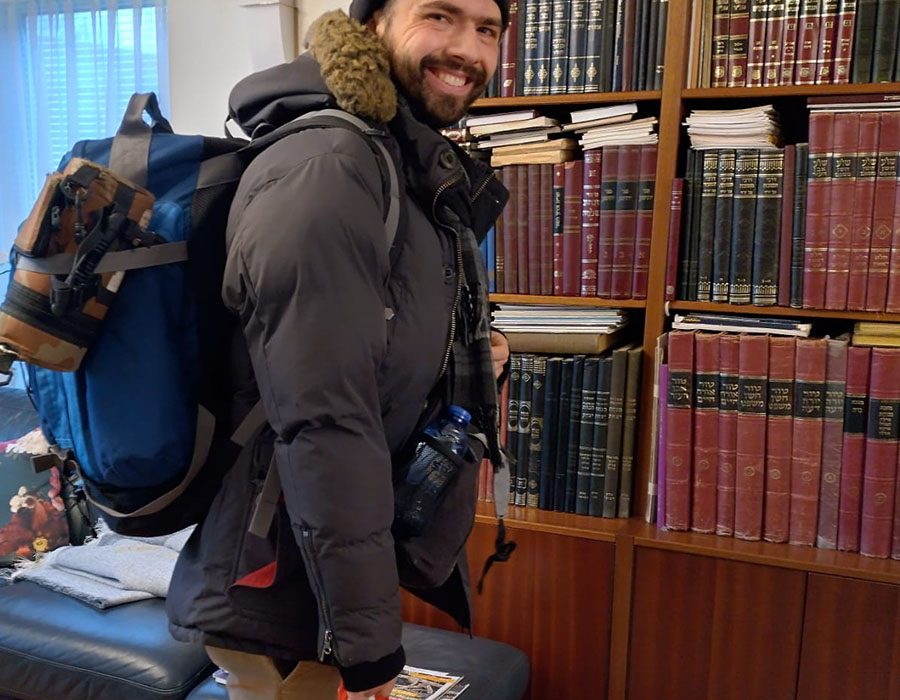 backpacker-US-en-Krakau
