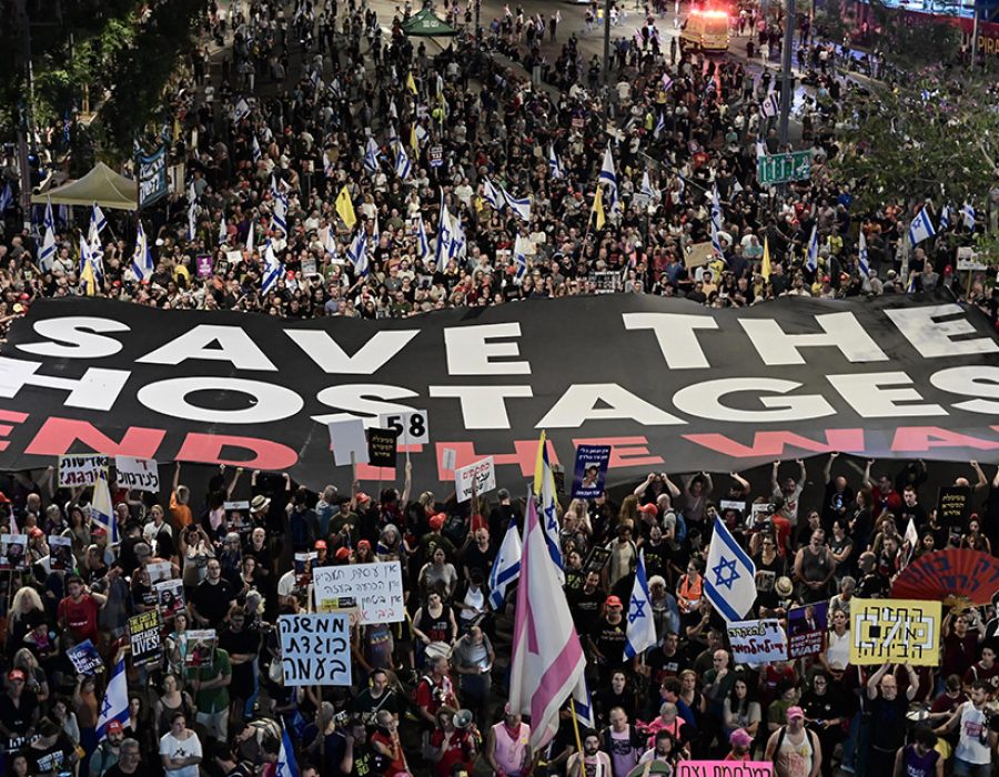 Demo tegen Bibi 2025