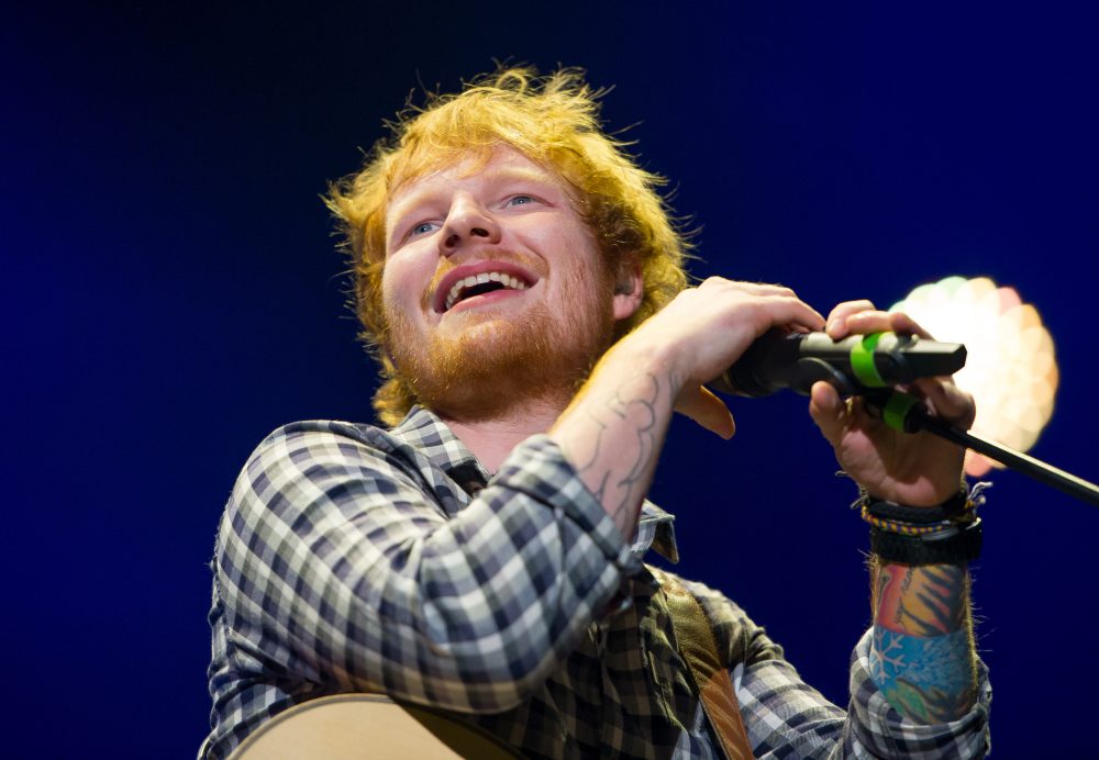 Ed Sheeran tijdens een concert in New Jersey - Foto: Taylor Creek Media via Dreamstime