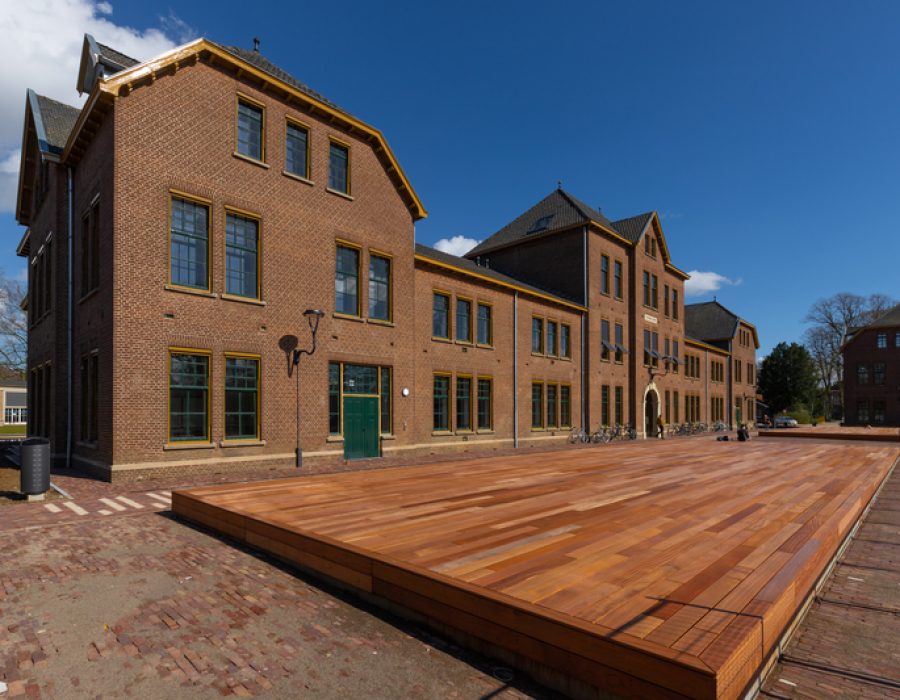 De voormalige Tapijnkazerne, nu deel van de Universiteit Maastricht - Foto: Kim Wellens/Dreamstime