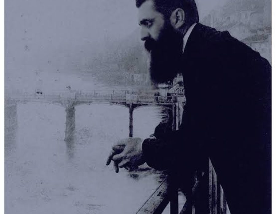 Theodor Herzl (1860-1904), grondlegger van het moderne zionisme