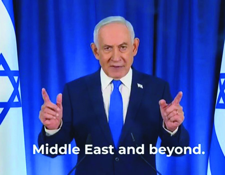 Netanyahu’s persconferentie op 12 maart, die complottheorieën op gang bracht